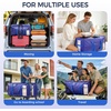 image:imageBAGAIL Heavy Duty Moving Bags with Strong Handle Extra Large Moving Boxes Storage Tote for Clothes College Moving Supplies6 Pack BluewindowsBluewindows