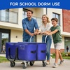 image:imageBAGAIL Heavy Duty Moving Bags with Strong Handle Extra Large Moving Boxes Storage Tote for Clothes College Moving Supplies6 Pack BluewindowsDark Blue