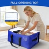 image:imageBAGAIL Heavy Duty Moving Bags with Strong Handle Extra Large Moving Boxes Storage Tote for Clothes College Moving Supplies6 Pack BluewindowsDark Blue