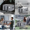 image:imageBAGAIL Heavy Duty Moving Bags with Strong Handle Extra Large Moving Boxes Storage Tote for Clothes College Moving Supplies6 Pack BluewindowsGrey