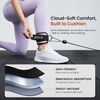 image:imageBAGAIL Ankle Straps for Cable Machines 2 Pack Double DRing Ankle Cuffs with Extra Thick Padding Adjustable Fit for Women amp Men Glute Kickbacks Hip Abductors amp Leg Curls Includes Mesh BagSoft Pink