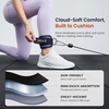 image:imageBAGAIL Ankle Straps for Cable Machines 2 Pack Double DRing Ankle Cuffs with Extra Thick Padding Adjustable Fit for Women amp Men Glute Kickbacks Hip Abductors amp Leg Curls Includes Mesh BagPurple