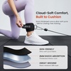 image:imageBAGAIL Ankle Straps for Cable Machines 2 Pack Double DRing Ankle Cuffs with Extra Thick Padding Adjustable Fit for Women amp Men Glute Kickbacks Hip Abductors amp Leg Curls Includes Mesh BagBlack