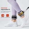 image:imageBAGAIL Ankle Straps for Cable Machines 2 Pack Double DRing Ankle Cuffs with Extra Thick Padding Adjustable Fit for Women amp Men Glute Kickbacks Hip Abductors amp Leg Curls Includes Mesh BagLilac
