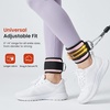 image:imageBAGAIL Ankle Straps for Cable Machines 2 Pack Double DRing Ankle Cuffs with Extra Thick Padding Adjustable Fit for Women amp Men Glute Kickbacks Hip Abductors amp Leg Curls Includes Mesh BagSoft Pink