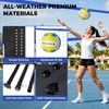 image:imageBAGAIL Outdoor Volleyball Net Set 20FT32FT Portable for Beach Backyard  Complete Kit with Carry Bag Ball amp Pump Integrated Scoring System AntiSag AllWeather Durability Easy 5min SetupBlue
