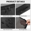 image:imageBAGAIL 8 Set Packing Cubes Luggage Packing Organizers for Travel AccessoriesWhite and Matcha StripeBlack