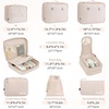 image:imageBAGAIL 8 Set Packing Cubes Luggage Packing Organizers for Travel AccessoriesWhite and Matcha StripeCream