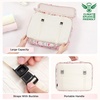 image:imageBAGAIL 8 Set Packing Cubes Luggage Packing Organizers for Travel AccessoriesWhite and Matcha StripePink Flamingo