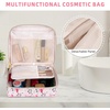 image:imageBAGAIL 8 Set Packing Cubes Luggage Packing Organizers for Travel AccessoriesWhite and Matcha StripePink Flamingo