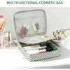 image:imageBAGAIL 8 Set Packing Cubes Luggage Packing Organizers for Travel AccessoriesWhite and Matcha StripeWhite and Matcha Stripe