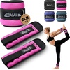 image:imageBAGAIL Ankle Wrist Weights for Women amp Men Set of 2 Available in 0512345 lb Each Wearable Leg Arm Weights with Sleek Design amp Secure Fit for Walking Running Pilates Home FitnessPink