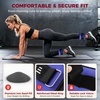image:imageBAGAIL Ankle Wrist Weights for Women amp Men Set of 2 Available in 0512345 lb Each Wearable Leg Arm Weights with Sleek Design amp Secure Fit for Walking Running Pilates Home FitnessPurple
