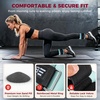 image:imageBAGAIL Ankle Wrist Weights for Women amp Men Set of 2 Available in 0512345 lb Each Wearable Leg Arm Weights with Sleek Design amp Secure Fit for Walking Running Pilates Home FitnessLight Blue