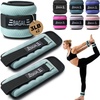 image:imageBAGAIL Ankle Wrist Weights for Women amp Men Set of 2 Available in 0512345 lb Each Wearable Leg Arm Weights with Sleek Design amp Secure Fit for Walking Running Pilates Home FitnessLight Blue