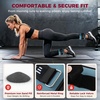 image:imageBAGAIL Ankle Wrist Weights for Women amp Men Set of 2 Available in 0512345 lb Each Wearable Leg Arm Weights with Sleek Design amp Secure Fit for Walking Running Pilates Home FitnessBlue