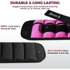 image:imageBAGAIL Ankle Wrist Weights for Women amp Men Set of 2 Available in 0512345 lb Each Wearable Leg Arm Weights with Sleek Design amp Secure Fit for Walking Running Pilates Home FitnessPink
