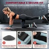 image:imageBAGAIL Ankle Wrist Weights for Women amp Men Set of 2 Available in 0512345 lb Each Wearable Leg Arm Weights with Sleek Design amp Secure Fit for Walking Running Pilates Home FitnessLight Blue