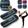 image:imageBAGAIL Ankle Wrist Weights for Women amp Men Set of 2 Available in 0512345 lb Each Wearable Leg Arm Weights with Sleek Design amp Secure Fit for Walking Running Pilates Home FitnessBlue