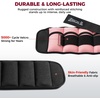 image:imageBAGAIL Ankle Wrist Weights for Women amp Men Set of 2 Available in 0512345 lb Each Wearable Leg Arm Weights with Sleek Design amp Secure Fit for Walking Running Pilates Home FitnessSoft Pink