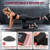 image:imageBAGAIL Ankle Wrist Weights for Women amp Men Set of 2 Available in 0512345 lb Each Wearable Leg Arm Weights with Sleek Design amp Secure Fit for Walking Running Pilates Home FitnessSoft Pink