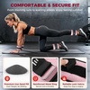 image:imageBAGAIL Ankle Wrist Weights for Women amp Men Set of 2 Available in 0512345 lb Each Wearable Leg Arm Weights with Sleek Design amp Secure Fit for Walking Running Pilates Home FitnessSoft Pink