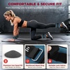 image:imageBAGAIL Ankle Wrist Weights for Women amp Men Set of 2 Available in 0512345 lb Each Wearable Leg Arm Weights with Sleek Design amp Secure Fit for Walking Running Pilates Home FitnessBlue