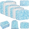Blue paisley