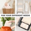 image:imageBAGAIL 4 Set6 Set8 Set Compression Packing Cubes Travel Accessories Expandable Packing Organizers Half Mesh 6Black Floral05Cream