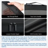 image:imageBAGAIL 4 Set6 Set8 Set Compression Packing Cubes Travel Accessories Expandable Packing Organizers Half Mesh 6Black Floral06Black
