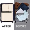 image:imageBAGAIL 4 Set6 Set8 Set Compression Packing Cubes Travel Accessories Expandable Packing Organizers Half Mesh 6Black Floral4Beige