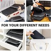 image:imageBAGAIL 4 Set6 Set8 Set Compression Packing Cubes Travel Accessories Expandable Packing Organizers Half Mesh 6Black Floral4Black