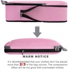 image:imageBAGAIL 4 Set6 Set8 Set Compression Packing Cubes Travel Accessories Expandable Packing Organizers Half Mesh 6Black Floral4Pink