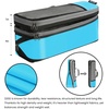 image:imageBAGAIL 4 Set6 Set8 Set Compression Packing Cubes Travel Accessories Expandable Packing Organizers Half Mesh 6Black Floral6Blue
