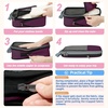 image:imageBAGAIL 4 Set6 Set8 Set Compression Packing Cubes Travel Accessories Expandable Packing Organizers Half Mesh 6Black Floral6Burgundy