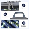 image:imageBAGAIL 4 Set6 Set8 Set Compression Packing Cubes Travel Accessories Expandable Packing Organizers Half Mesh 6Black Floral6Navy Leaf