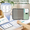 image:imageBAGAIL 4 Set6 Set8 Set Compression Packing Cubes Travel Accessories Expandable Packing Organizers Half Mesh 6Black Floral8Matcha Green