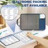 image:imageBAGAIL 4 Set6 Set8 Set Compression Packing Cubes Travel Accessories Expandable Packing Organizers Half Mesh 6Black Floral8Navy