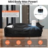 image:imageBAGAIL TPU Travel Vacuum Bags with Tag Pocket IPX8 Waterproof Zipper Reusable Space Saver Bags for Suitcase and Backpack XLno pump2LXLWith Pump