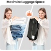 image:imageBAGAIL TPU Travel Vacuum Bags with Tag Pocket IPX8 Waterproof Zipper Reusable Space Saver Bags for Suitcase and Backpack XLno pump2LXLWith Pump