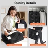 image:imageBAGAIL TPU Travel Vacuum Bags with Tag Pocket IPX8 Waterproof Zipper Reusable Space Saver Bags for Suitcase and Backpack XLno pump2XLWith Pump
