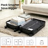 image:imageBAGAIL TPU Travel Vacuum Bags with Tag Pocket IPX8 Waterproof Zipper Reusable Space Saver Bags for Suitcase and Backpack XLno pumpXLNo Pump