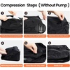 image:imageBAGAIL TPU Travel Vacuum Bags with Tag Pocket IPX8 Waterproof Zipper Reusable Space Saver Bags for Suitcase and Backpack XLno pumpXLNo Pump