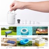 image:imageBAGAIL TPU Travel Vacuum Bags with Tag Pocket IPX8 Waterproof Zipper Reusable Space Saver Bags for Suitcase and Backpack XLno pumpXLWith Pump