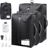 image:imageBAGAIL TPU Travel Vacuum Bags with Tag Pocket IPX8 Waterproof Zipper Reusable Space Saver Bags for Suitcase and Backpack XLno pump2LXLWith Pump